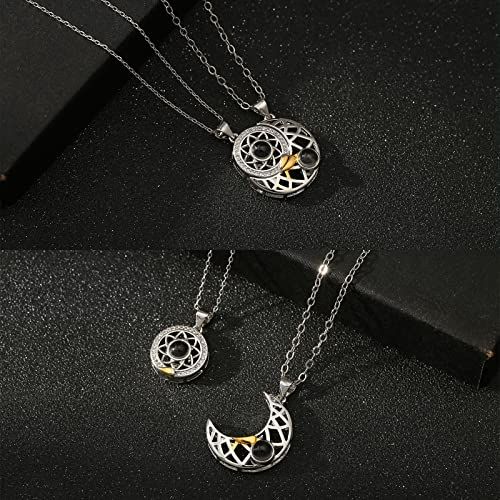 COLLAR SOL Y LUNA CON 100 IDIOMAS